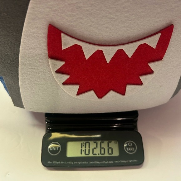 Shark Blue Storage Basket Witj Handles Made From‎ Cotton Rope Kids Room Decor - Picture 12 of 12